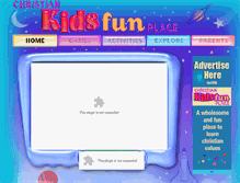 Tablet Screenshot of christiankidsfunplace.com